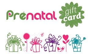 prenatal gift card