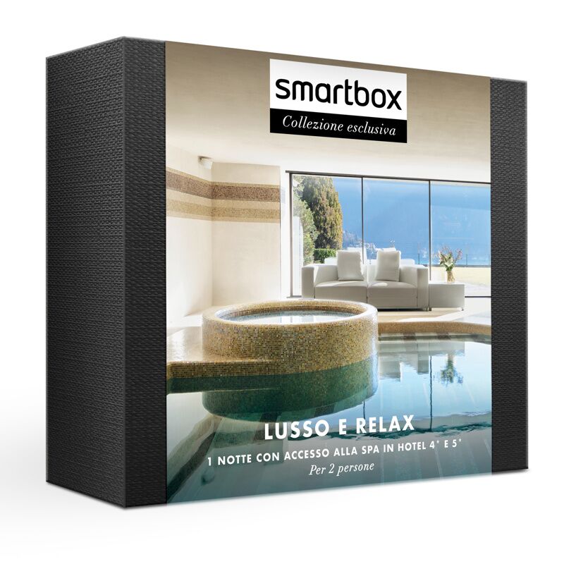 smartbox cofanetti lusso e relax